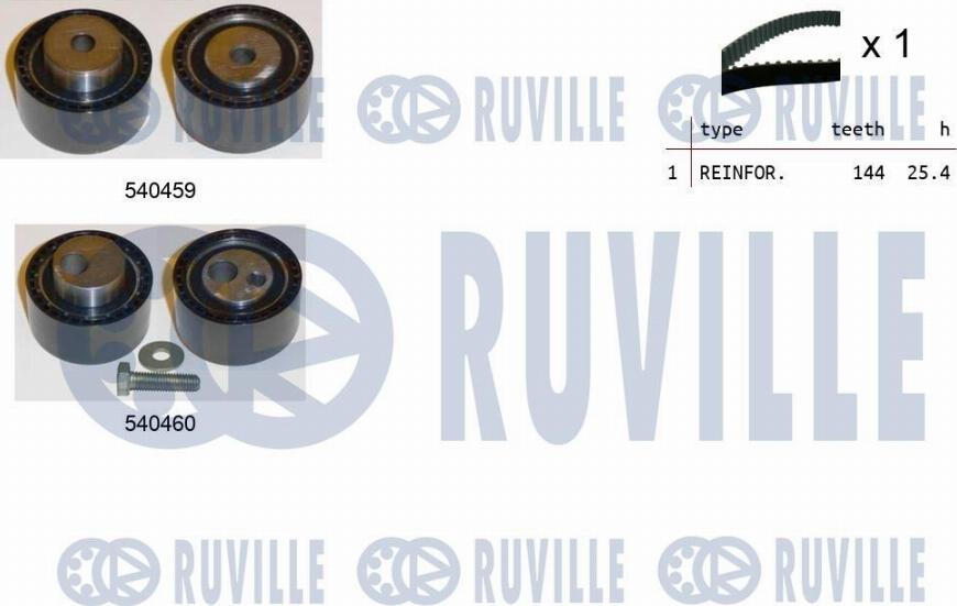 Ruville 550294 - Triger Kayışı Seti parcadolu.com