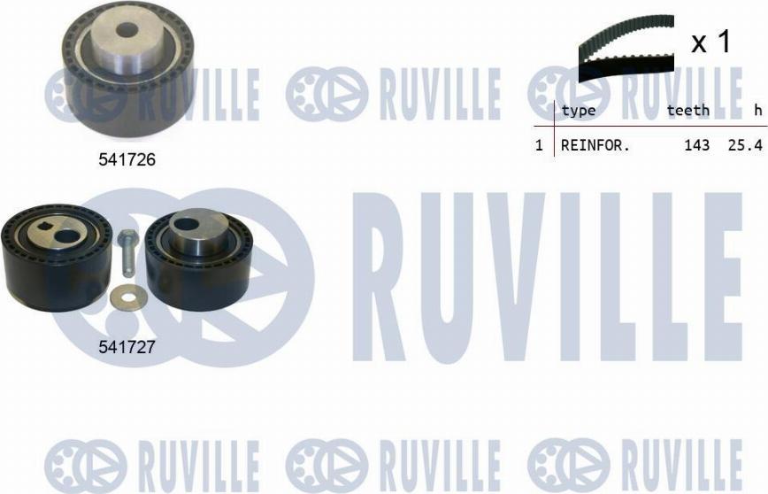 Ruville 550295 - Triger Kayışı Seti parcadolu.com