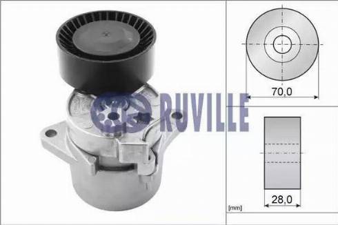 Ruville 55123 - Kayış Gerdirici, Kanallı V Kayışı parcadolu.com