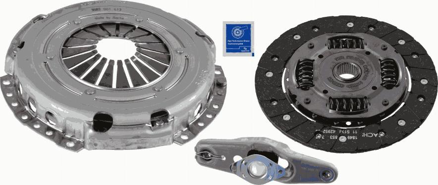 SACHS 3000 950 100 - Debriyaj Seti parcadolu.com