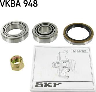 SKF VKBA 948 - Teker Rulmanı, Seti parcadolu.com