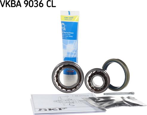 SKF VKBA 9036 CL - Teker Rulmanı, Seti parcadolu.com