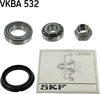 SKF VKBA 532 - Teker Rulmanı, Seti parcadolu.com