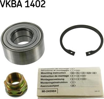 SKF VKBA1402 - Teker Rulmanı, Seti parcadolu.com