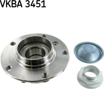 SKF VKBA3451 - Teker Rulmanı, Seti parcadolu.com