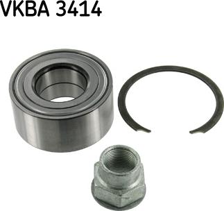 SKF VKBA 3414 - Teker Rulmanı, Seti parcadolu.com