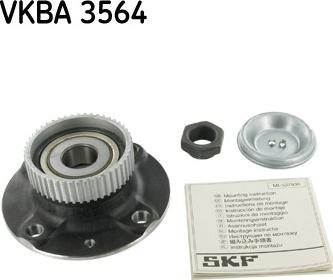 SKF VKBA 3564 - Teker Rulmanı, Seti parcadolu.com