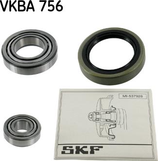 SKF VKBA 756 - Teker Rulmanı, Seti parcadolu.com