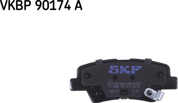 SKF VKBP 90174 A - Fren Balata Seti, Diskli Fren parcadolu.com