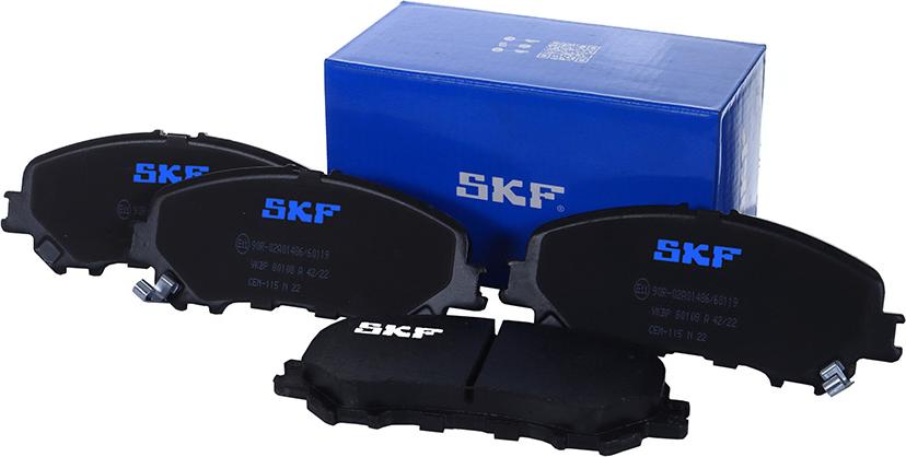 SKF VKBP 80108 A - Fren Balata Seti, Diskli Fren parcadolu.com