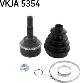 SKF VKJA 5354 - Aks Kafası, Tahrik Mili parcadolu.com