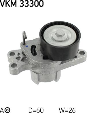 SKF VKM 33300 - Alternatör Gergi Rulmanı parcadolu.com