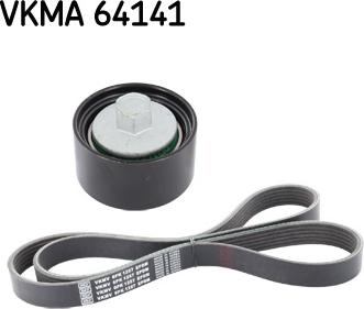 SKF VKMA 64141 - Kanallı V Kayışı Seti parcadolu.com