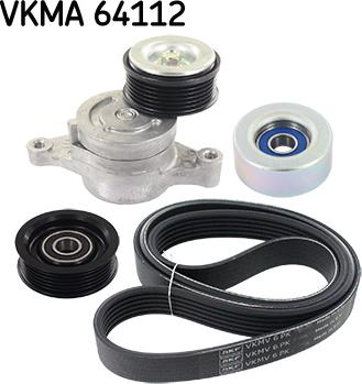 SKF VKMA 64112 - Kanallı V Kayışı Seti parcadolu.com