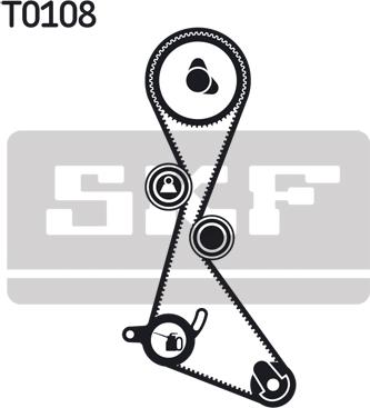 SKF VKMA 06103 - TRIGER GERGI SETI  RENAULT  LAGUNA-MEGANE-ESPACE 2.0 97- parcadolu.com