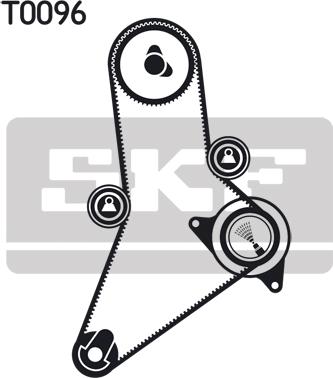 SKF VKMA 02984 - Triger Kayışı Seti parcadolu.com