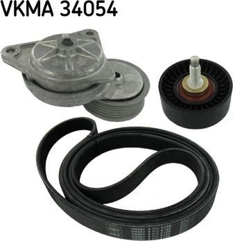 SKF VKMA 34054 - Kanallı V Kayışı Seti parcadolu.com