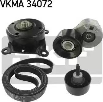 SKF VKMA 34072 - Kanallı V Kayışı Seti parcadolu.com