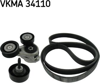 SKF VKMA 34110 - Kanallı V Kayışı Seti parcadolu.com