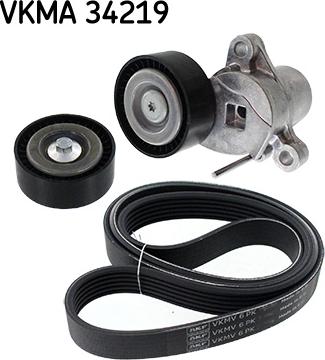 SKF VKMA 34219 - Kanallı V Kayışı Seti parcadolu.com