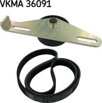 SKF VKMA 36091 - Kanallı V Kayışı Seti parcadolu.com