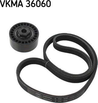 SKF VKMA 36060 - Kanallı V Kayışı Seti parcadolu.com