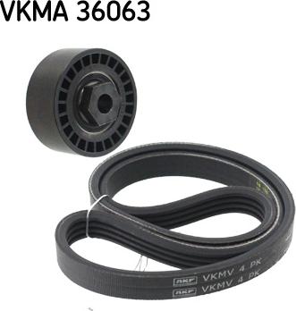 SKF VKMA 36063 - Kanallı V Kayışı Seti parcadolu.com