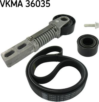 SKF VKMA 36035 - Kanallı V Kayışı Seti parcadolu.com