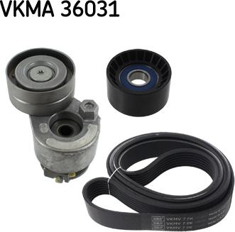 SKF VKMA 36031 - Kanallı V Kayışı Seti parcadolu.com