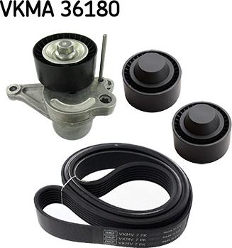 SKF VKMA 36180 - Kanallı V Kayışı Seti parcadolu.com