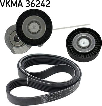 SKF VKMA 36242 - Kanallı V Kayışı Seti parcadolu.com