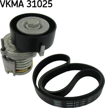 SKF VKMA 31025 - Kanallı V Kayışı Seti parcadolu.com