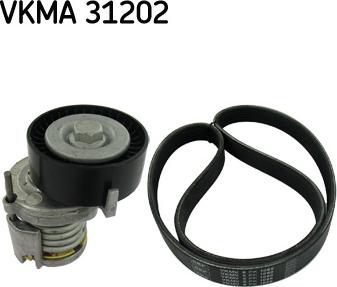 SKF VKMA 31202 - Kanallı V Kayışı Seti parcadolu.com