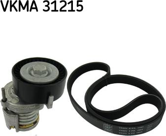 SKF VKMA 31215 - Kanallı V Kayışı Seti parcadolu.com