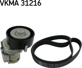 SKF VKMA 31216 - Kanallı V Kayışı Seti parcadolu.com