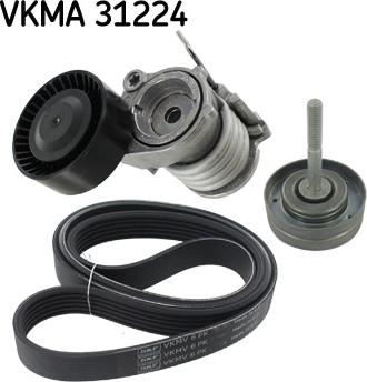 SKF VKMA 31224 - Kanallı V Kayışı Seti parcadolu.com