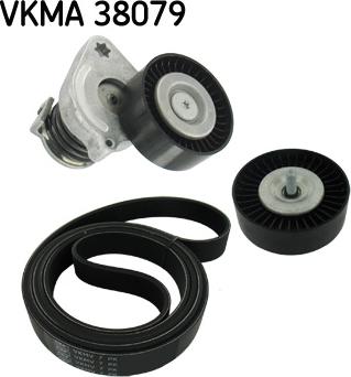 SKF VKMA 38079 - Kanallı V Kayışı Seti parcadolu.com