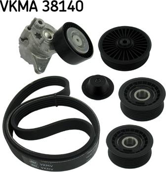 SKF VKMA 38140 - Kanallı V Kayışı Seti parcadolu.com