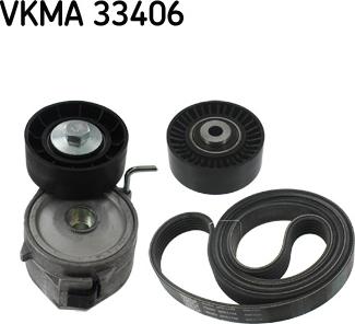 SKF VKMA 33406 - Kanallı V Kayışı Seti parcadolu.com