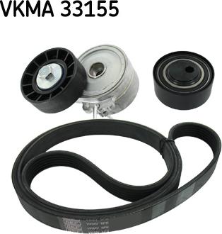 SKF VKMA 33155 - Kanallı V Kayışı Seti parcadolu.com