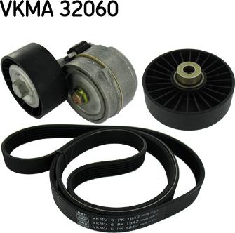 SKF VKMA 32060 - Kanallı V Kayışı Seti parcadolu.com