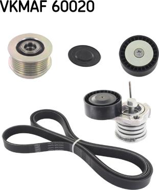 SKF VKMAF 60020 - Kanallı V Kayışı Seti parcadolu.com