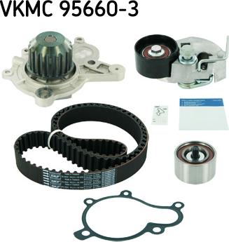 SKF VKMC 95660-3 - Devirdaim + Triger Kayışı Seti parcadolu.com