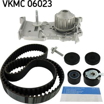 SKF VKMC 06023 - Devirdaim + Triger Kayışı Seti parcadolu.com