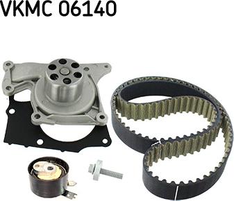 SKF VKMC 06140 - Devirdaim + Triger Kayışı Seti parcadolu.com