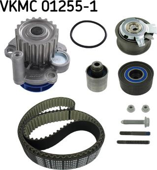 SKF VKMC 01255-1 - Devirdaim + Triger Kayışı Seti parcadolu.com