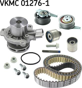 SKF VKMC 01276-1 - Devirdaim + Triger Kayışı Seti parcadolu.com