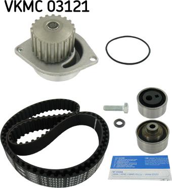 SKF VKMC 03121 - Devirdaim + Triger Kayışı Seti parcadolu.com