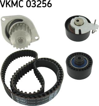 SKF VKMC03256 - Devirdaim + Triger Kayışı Seti parcadolu.com