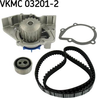 SKF VKMC 03201-2 - Devirdaim + Triger Kayışı Seti parcadolu.com